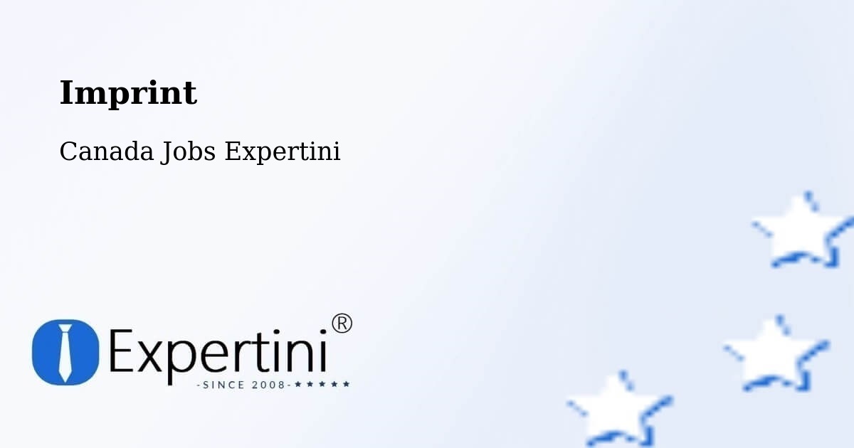 Imprint – Sherbrooke - Canada Jobs Expertini